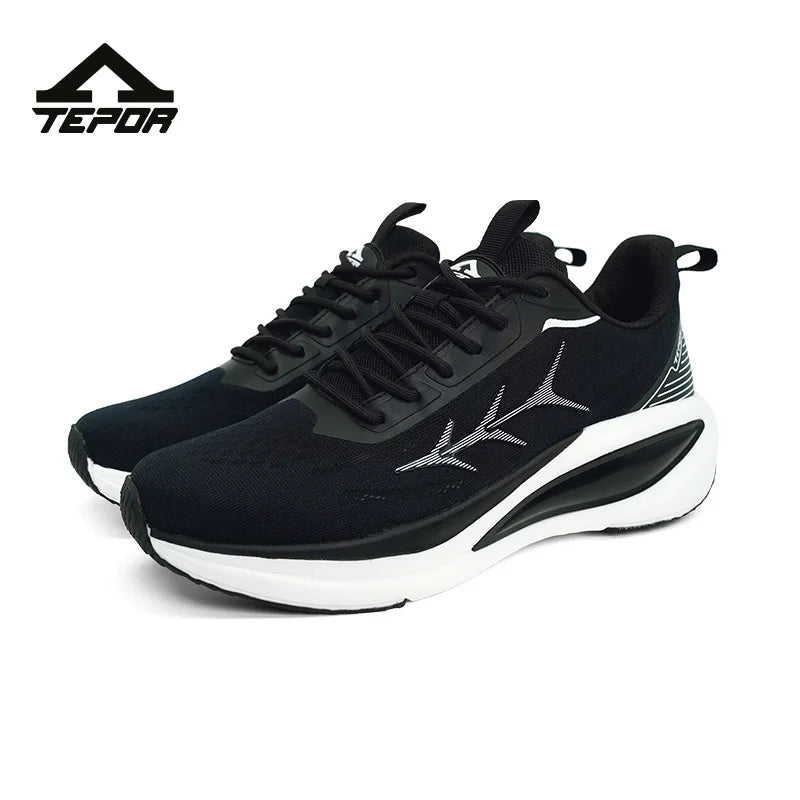 New Lightweight Running Shoes with Cushioning Rebound Breathable Mesh for Spring Autumn Outdoor Usage Gradient Fashion Sneakers