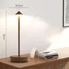 Rechargeable Cordless LED Table Lamp with Touch Control Dimmable & Eco-Friendly Modern Design for Bedroom Use