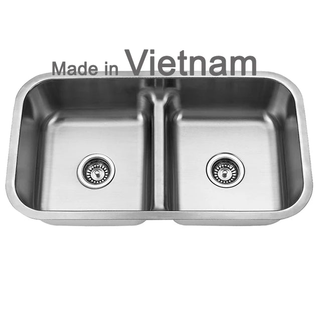 Vietnam Kitchen Sink 5050,3118D,American Classic Style Dual Bowls