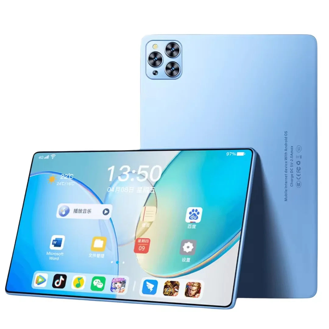10inch Oem Android Tablet 5G Wifi BT4.0 Dual Camera TYPE C Android Tablette Tablet Pc With Keyboard BT Mouse and Pen