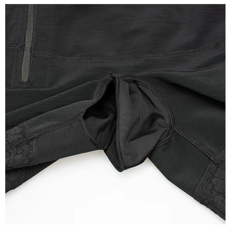 Zipper Open Crotch Fajas Shapewear Flat Stomach Slimming Garment Post Op Liposuction Original Colombian Girdle Corset for Women