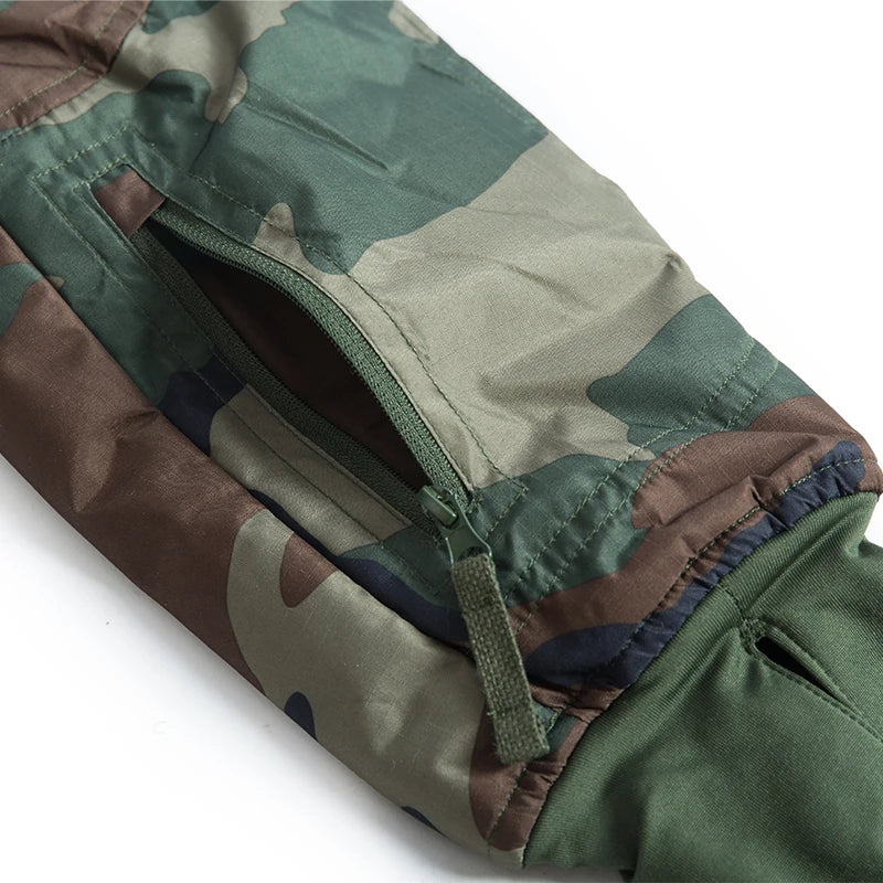 Mege Men's Tactical Jacket Coat Fleece Parka Outdoor Outwear Lightweight Gear