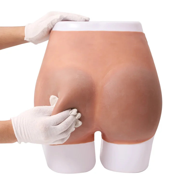 Silicone Bums Butt and Hips Triangles Buttock Pants Lift Buttocks Shaper Padded Pants Large Size Women's Underwear