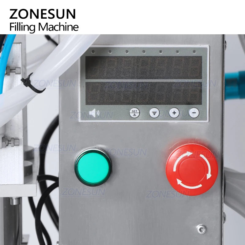 ZONESUN ZS-YTZL500 Semi Automatic Desktop 4 Heads Cosmetic Liquid Vacuum Perfume Filling Machine