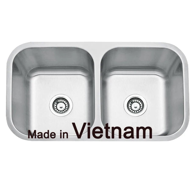 Vietnam Kitchen Sink 5050,3118D,American Classic Style Dual Bowls