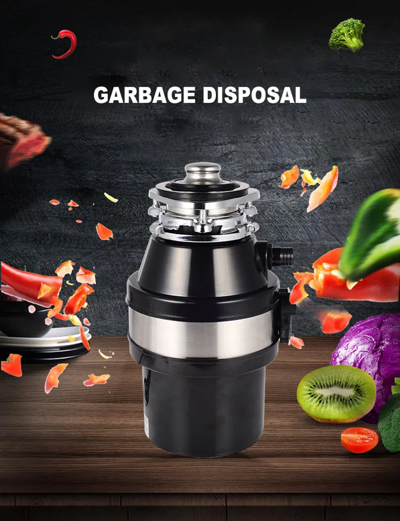 Garbage disposer kitchen sewer Chopper Food Waste Disposer Food Garbage Processor Household Shredder Domestic Waste Disposer