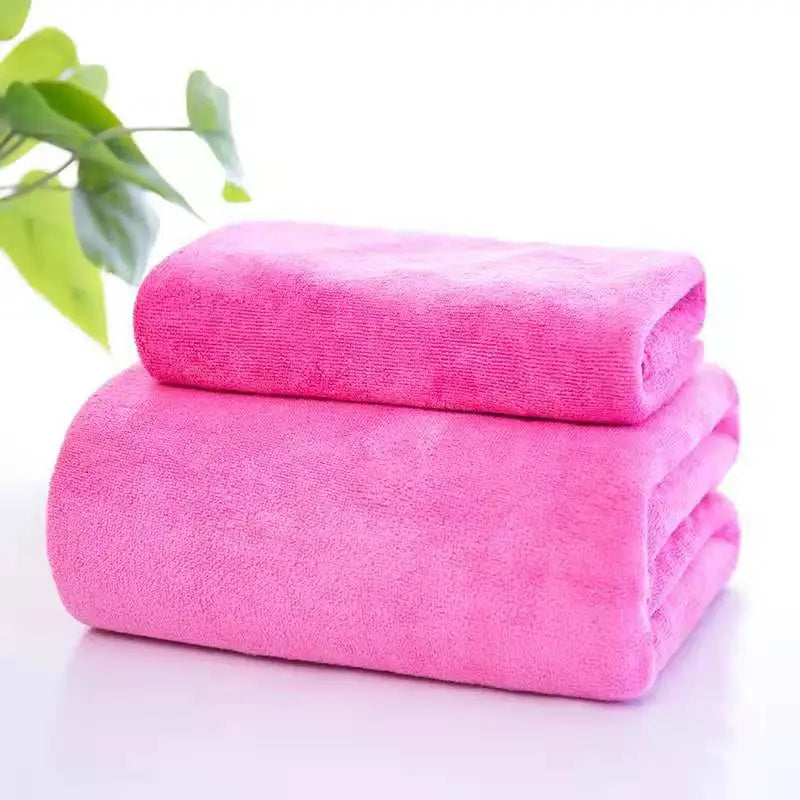 Customized logo Microfiber Large Bath Towels Fabric Hair Towel Dress Body Wrap Towels for Beauty Salon Spa Massage