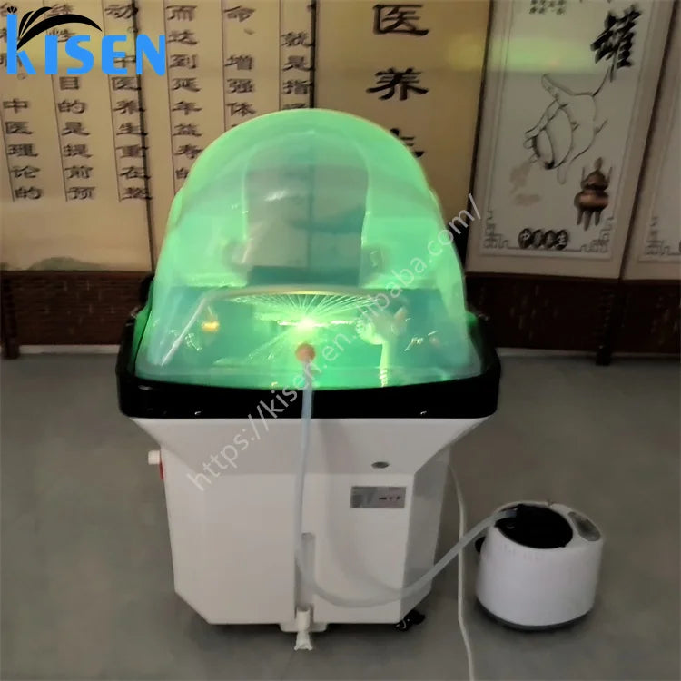 Kisen Head Spa Bac Salon Shampoo Basin Portable Sink Pipeless Water tank Colorful Light EU UK US AU Plug 7-10days Delivery