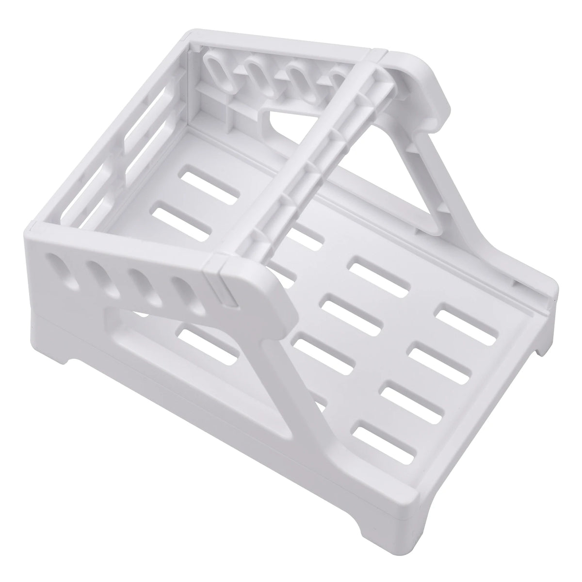 Label Holder for 4x6 Shipping Labels Printer Rolls and Fanfold Labels 2 in 1 Work for Desktop Themal Label Sticker Dispenser