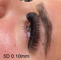 Premium Lash Extensions 0.07 d Curl Short Root Eyelashes Heat Bonded 4D 5D 6D 7D Premade Volume Fans