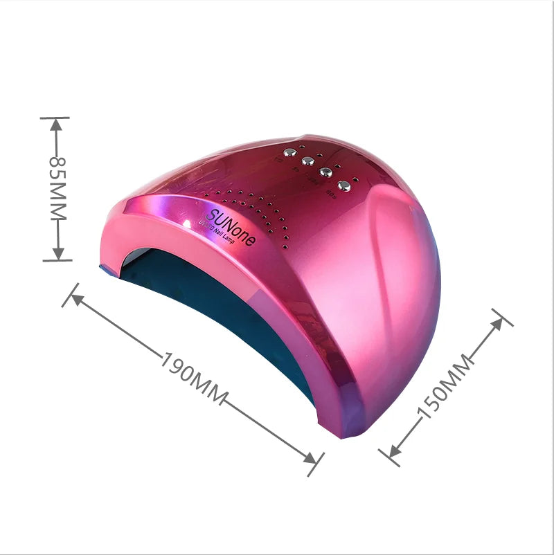 60W UV LED Nail Lamp with 30 Pcs Leds For Curing Gel Nail Dryer Drying Nail Polish Lamp 5/30/60s Auto Sensor Manicure Tools