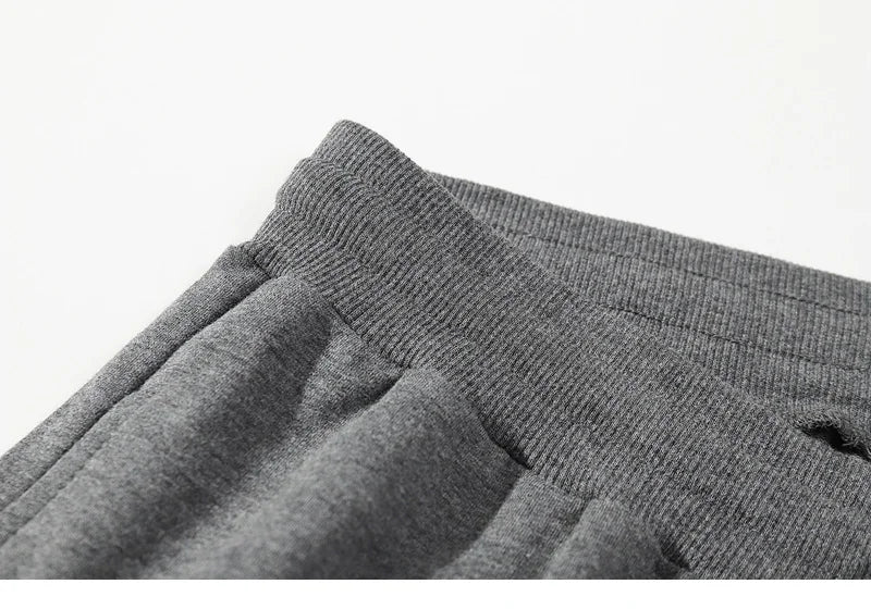 Vintage Sports Sweatpants Spring Autumn New Cotton Brown Joggers Fitness Casual Pencil Pants Loose Home Comfortable Sweatpants