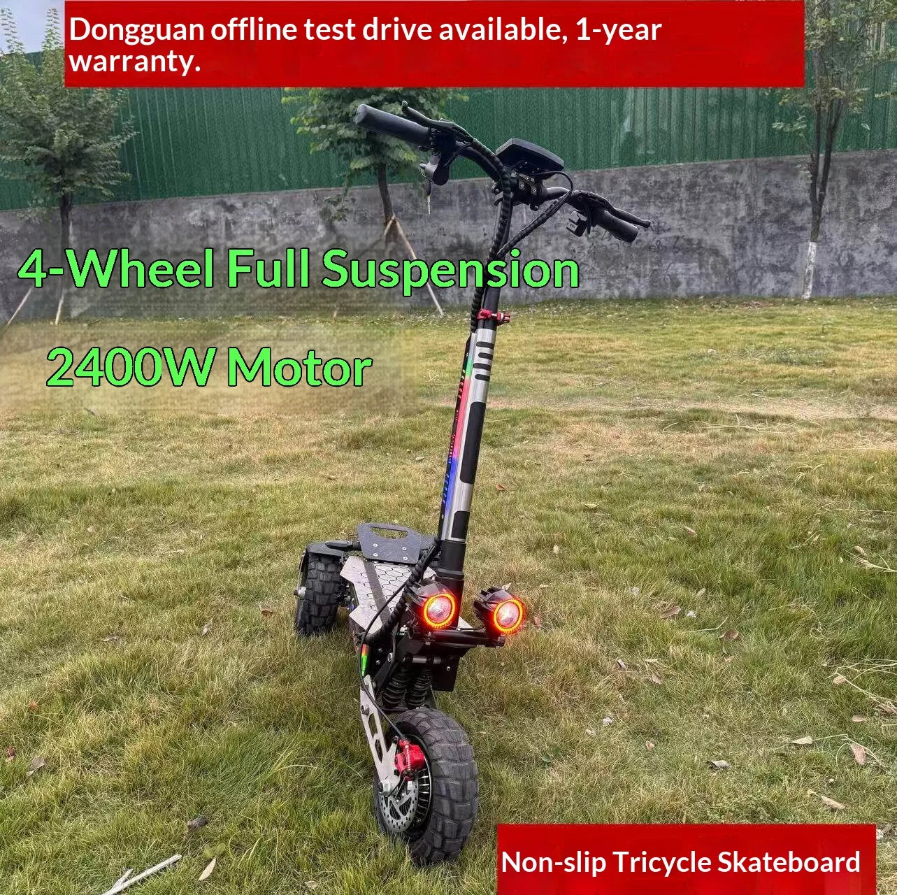 E3 Folding Small City Commuting Portable Three-Wheel Anti-Slip Electric Pedal Scooter 48v13a 2500w motor power for woman adult