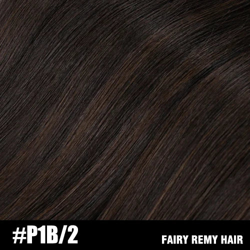 Fairy Remy Hair 20-22" Remy Keratin Flat Tip Human Hair Extensions Straight Capsules Natural Pre Bonded Hair 0.8g/Strand