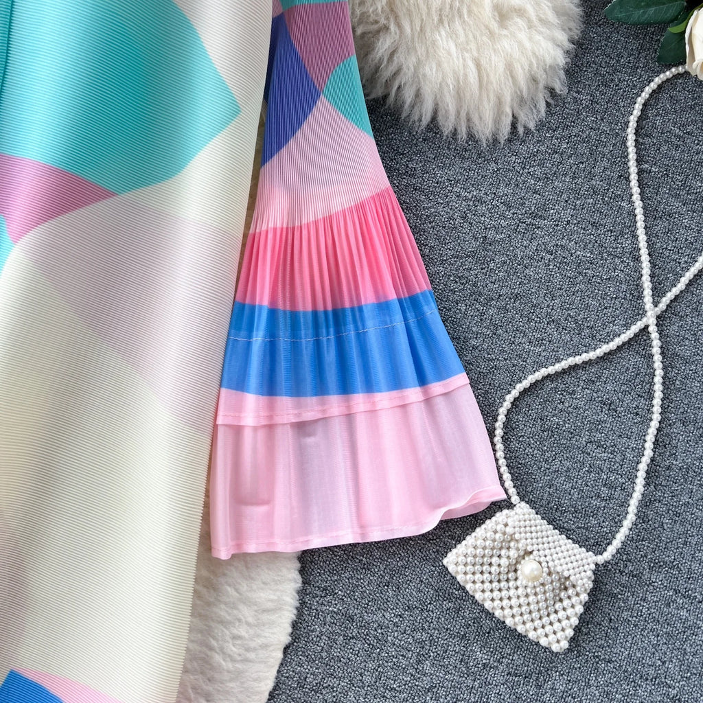 Spring Commuter Long Sleeve Elegant Fashion Ruffled Hollow Women's Dress