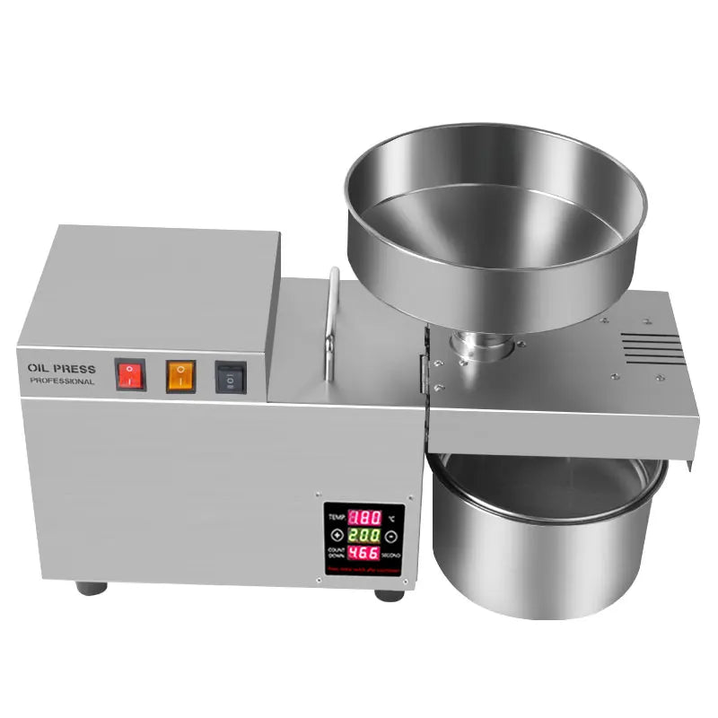 Automatic Home Use Cold Press Oil Machine Coconut Oil Extractor Automatic Grade for Olive Sesame Oil for Cooking Edible Purpose