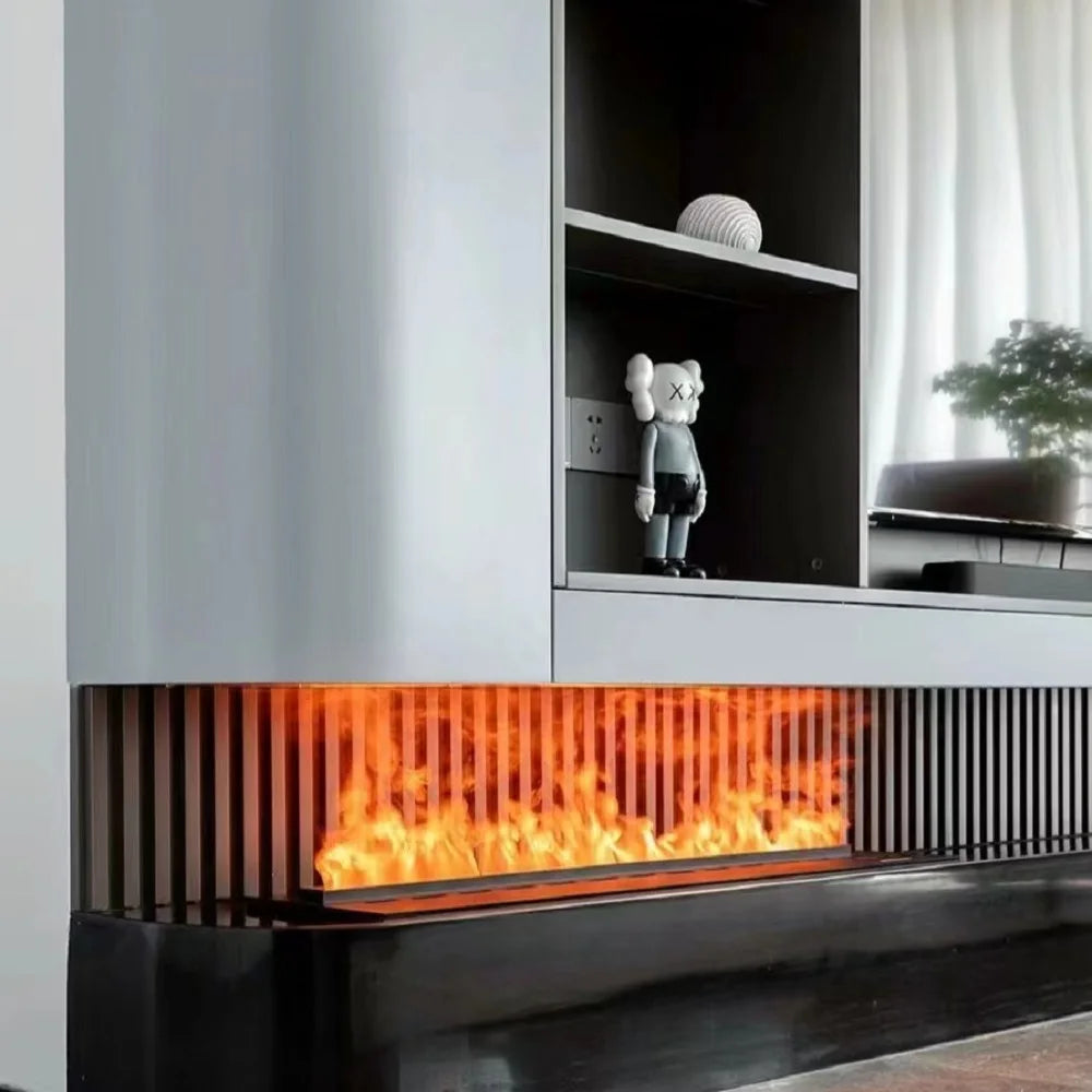 Large Decorative Steam Fireplace 3D Water Vapor Electric Fireplace Smart Electronic Remote Control Built-in Electric Fireplace