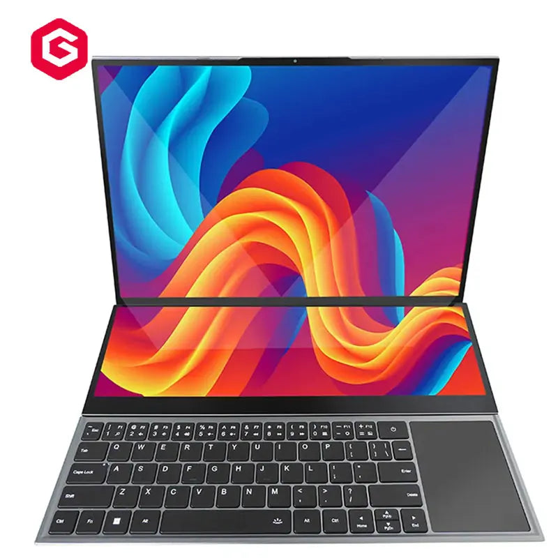 I7-9850H CPU Laptop 16inch Double Screen IPS 1920x1200 14inch Touch Screen 32GB DDR4 2TB SSD Laptops Computer