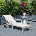 Modern Luxury Aluminum Outdoor Pool Loungers Set-Foldable UV Resistant Patio Furniture for Hotel & Villa Use