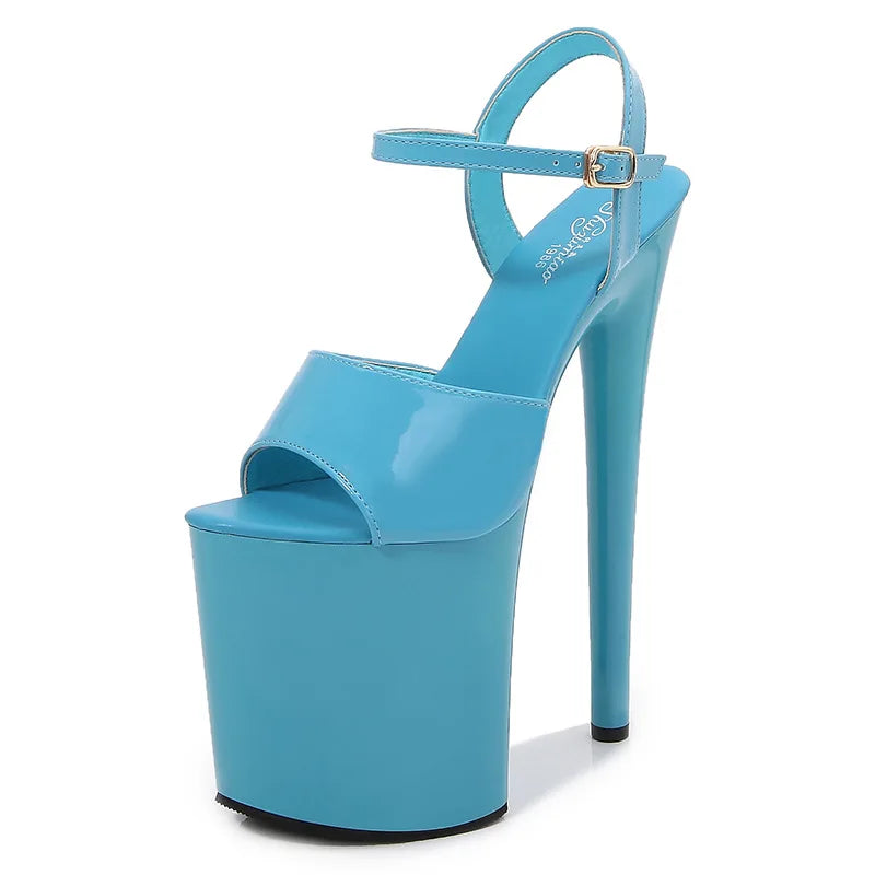 Wholesale Custom Women High Heel Party Dance Shoes Sexy Ladies Pole Dance Shoes With 20cm Heels