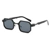 2026 Trendy Fashion Sunglasses Unisex Vintage Gradient Irregular Square Frame Green/Gray/White Options UV400 Protection