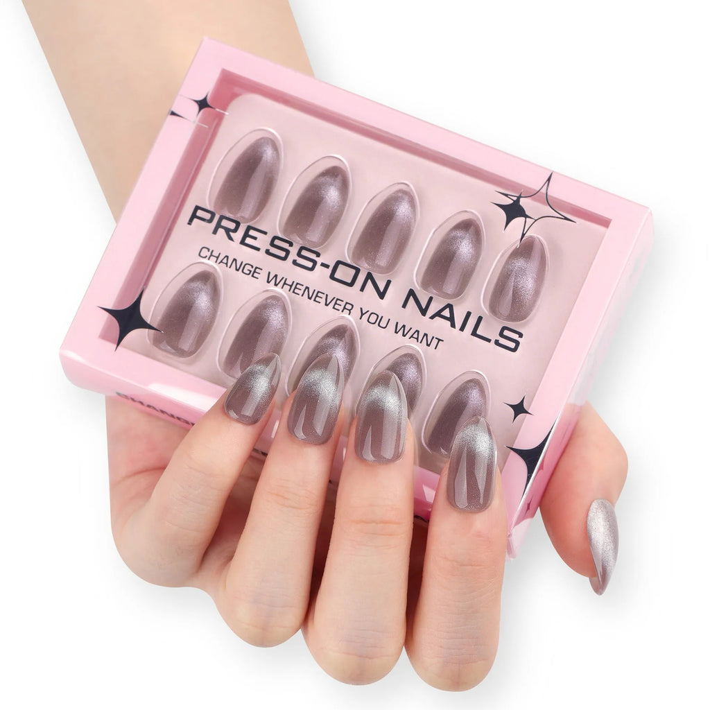 Wholesale 30 Pieces of High-End Minimalist French White Border Short Style Acrylic Press on Nails Customize False Nails GD25