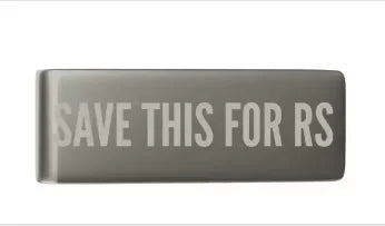 Beadsnice Stainless Steel Sold by PC Perfect for Father's Day Gift Credit Card Holder