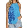 Polynesian Tribal Design Women Vest Summer Casual Sleeveless t Shirt Custom Print Plus Size Polyester Cotton tank Tops
