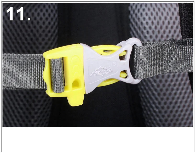 40L Outdoor Climbing Mountaineering Backpack Waterproof Functional Men Women Sports Bag Hiking Traveling Bag
