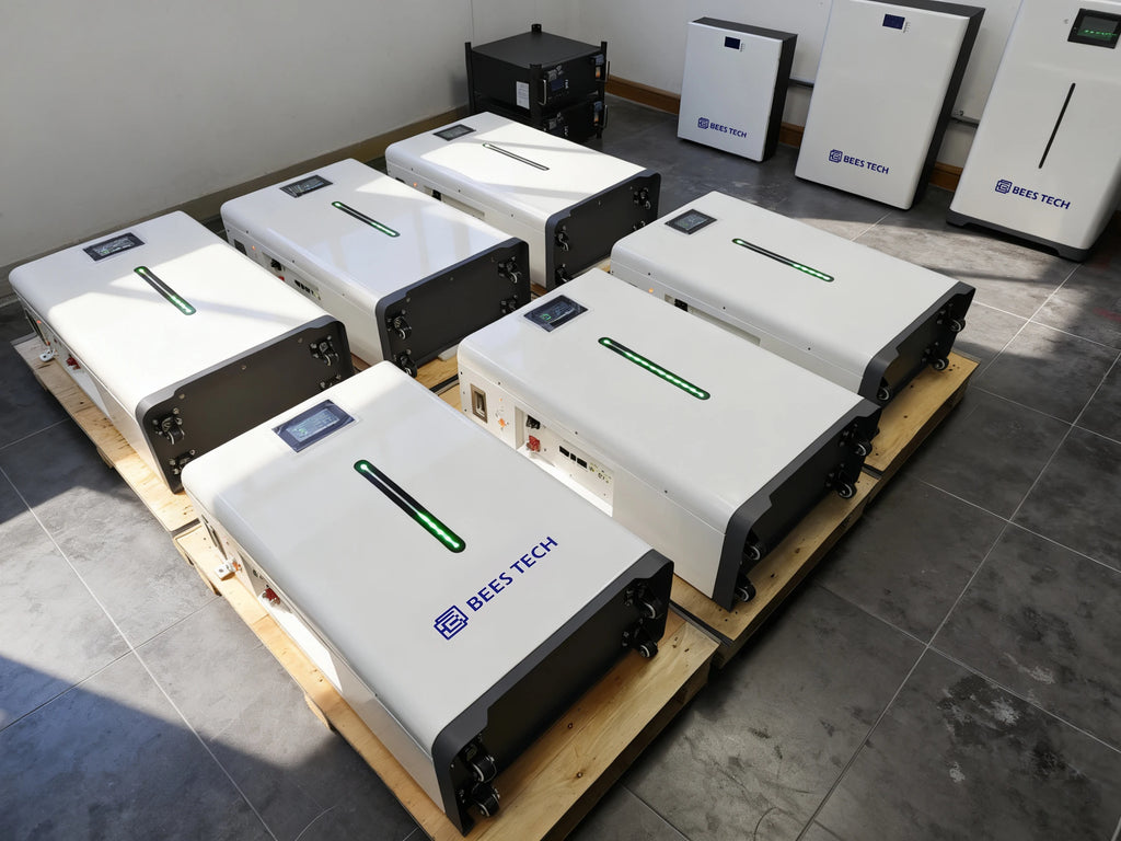 Bees Tech Eu Stock 51.2v 17kwh 16kwh 15kwh Battery Lithium Pack Tester Mb56 Lifepo4 Storage 15kwh Made China