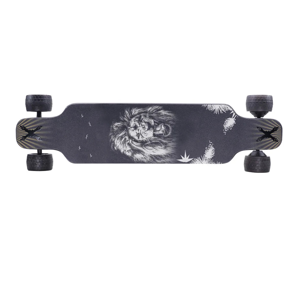 Electric Skateboard Dropshiping Dual Hub Motor 500w*2 Fast Electric Skateboard Beginner Longboard Range Mile 25km