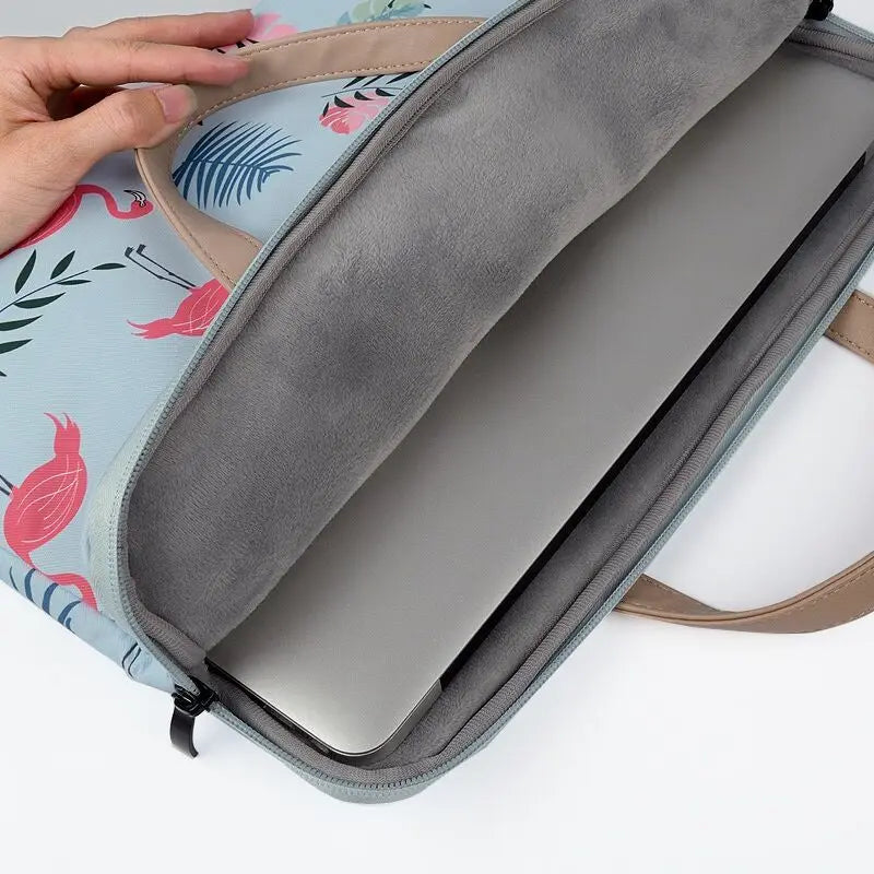 New Cute Large-capacity Wholesale Laptop Bag 15.6-inch12 Cute Female 16-inch Fresh 14-inch Cheap Laptop Bag Laptop Leather Bag
