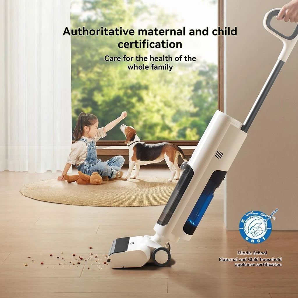 Xiao-mi Mijia Wireless Mop 4C 15000Pa Suction Wet Dry Vacuum Cleaner for Household Floor Washer D304