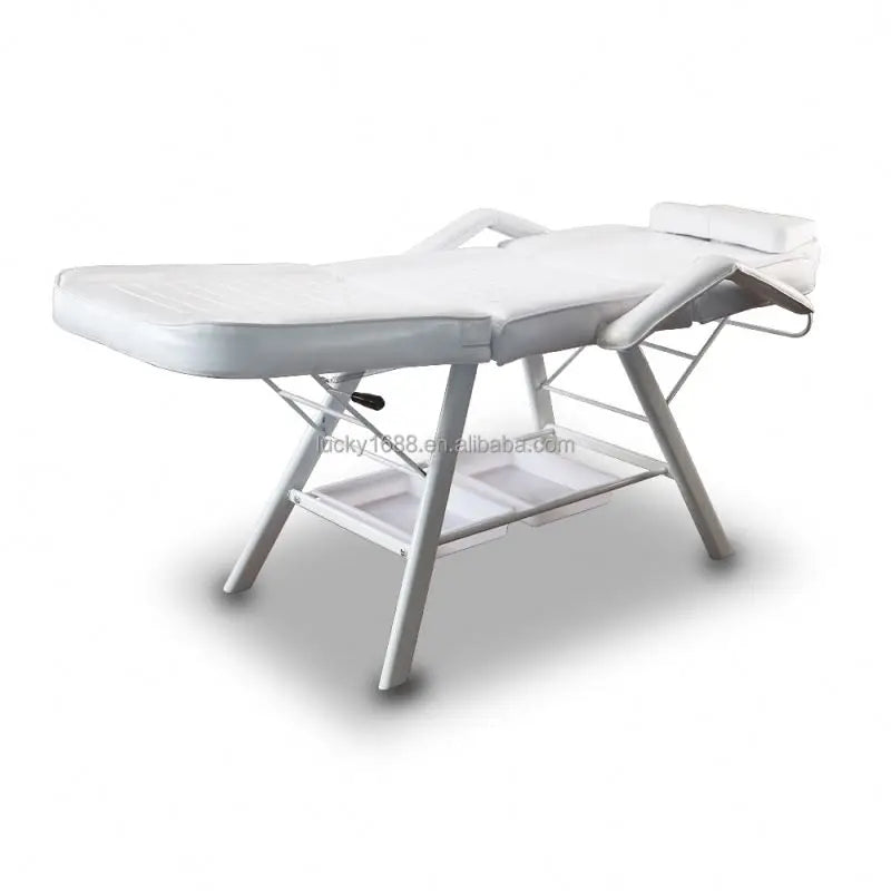 High-quality Luxury Foldable Three-section Beauty Salon Lash Folding Massage Bed Table