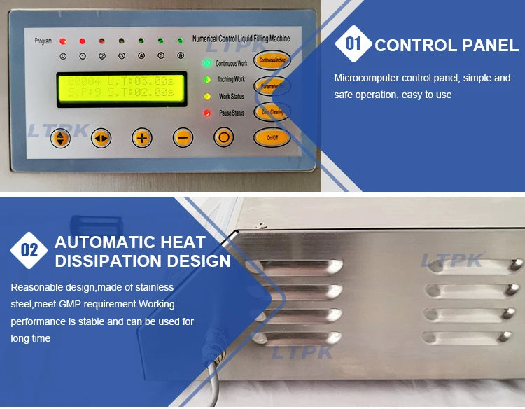 GFK160 Small Digital Control Liquid Machine Numerical Pump for Beverage Water 5ml 3500ml Capacity for Plastic Bottles Oil