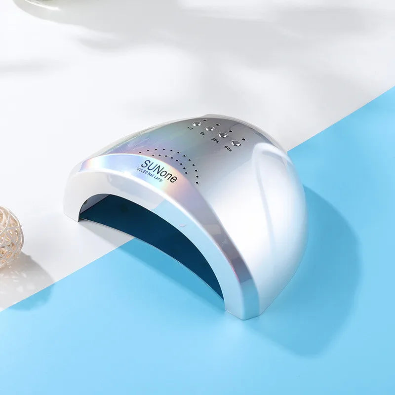 60W UV LED Nail Lamp with 30 Pcs Leds For Curing Gel Nail Dryer Drying Nail Polish Lamp 5/30/60s Auto Sensor Manicure Tools