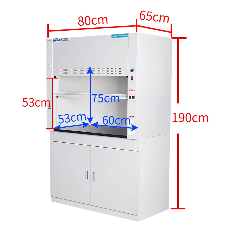 Factory Price SFS Epoxy-Coated Steel Basic Chemical Laboratory Fume Hood