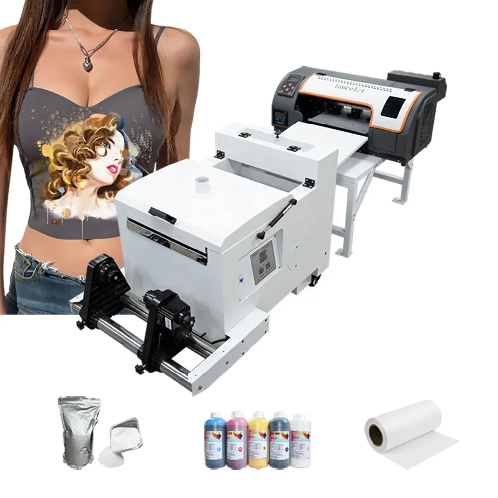 A3 Dtf Inkjet Printer Xp600 Dtf Film Printer for Tshirt Printing Film Dtf Transfer Printer for Diy Tshirt Printing USA Warehouse
