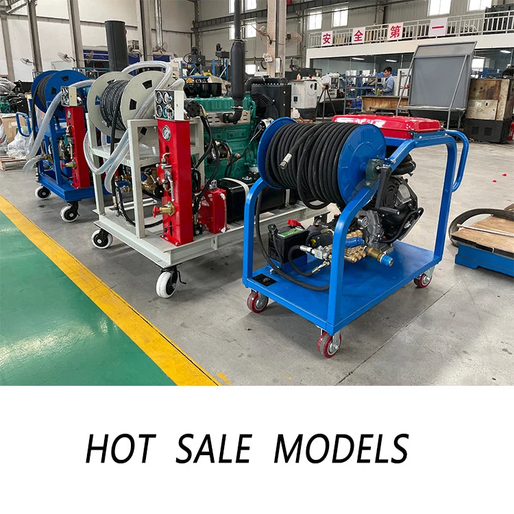 32GPM Sewerage High Pressure Jetting Machine