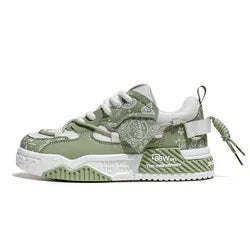 Fashion New Style Skateboarding Shoes Men Casual Fashion Chunky Sneakers