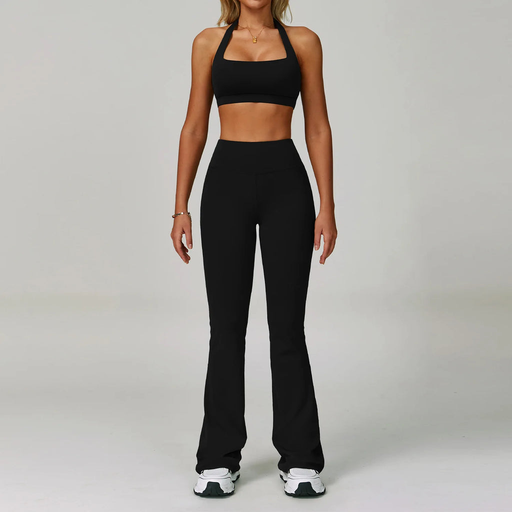 New Arrival Fashion High Stretchy Seamless Yoga 5 Pieces Set With Jacket Fitness Workout Clothes for Sports Women
