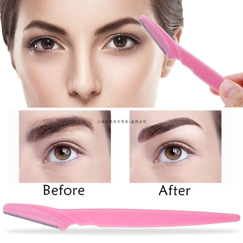 3/5pcs Pcs Eyebrow Trimmer Makeup Tools Safe Eye Brow Razor Face Body Hair Removal Shaver Blades Woman Eyebrows Shaping Knife