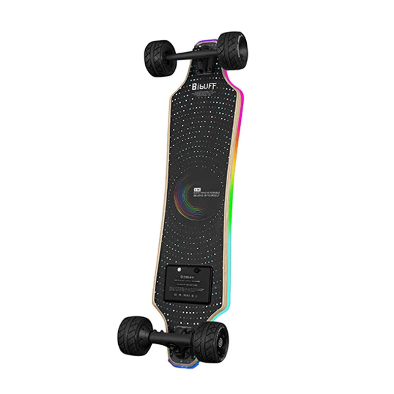 High Quality Custom Four-Wheel Electric Skateboard with Dual Hub Motor Longboard and Remote