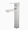 Cheap Price Classic Style Mounted Square Design Hot and Cold Water Taps Wash Basin Faucet Bathroom Tap Stainless Steel Faucets