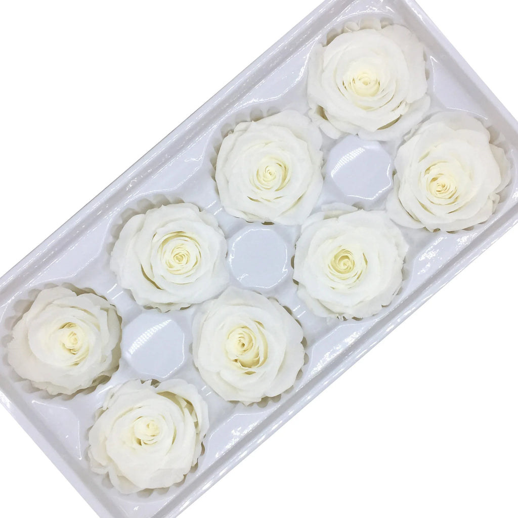 Factory Wholesale Preserved Rose Natural Flower Preserved Eternal Rose Heads Bud 4-5 cm in Bulk
