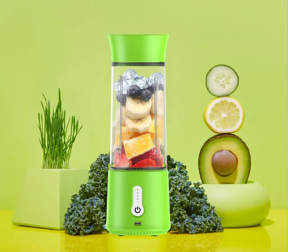Patent A7 Fresh Juice Portable Blenders Mini Fresh Fruit Smoothie Milkshake Mixer Licuadora Portatil Juicer with 6blades for Gym
