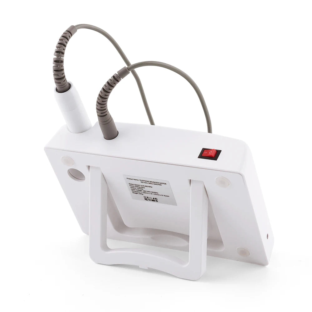 2026 Wholesale OEM Customized Logo Nail Drill 85W Brushless 35000RPM New Design Manicure Cordless E-file Machine