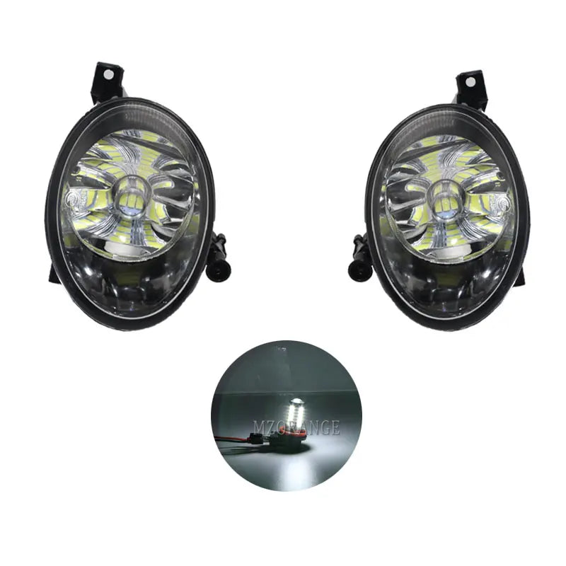 Fog Lights for VW Jetta 6 A6 MK6 2011 2012 2013 2014 LED Front Bumper Light Cover Grill Bezel Halogen Lamp Headlight Fog lamps