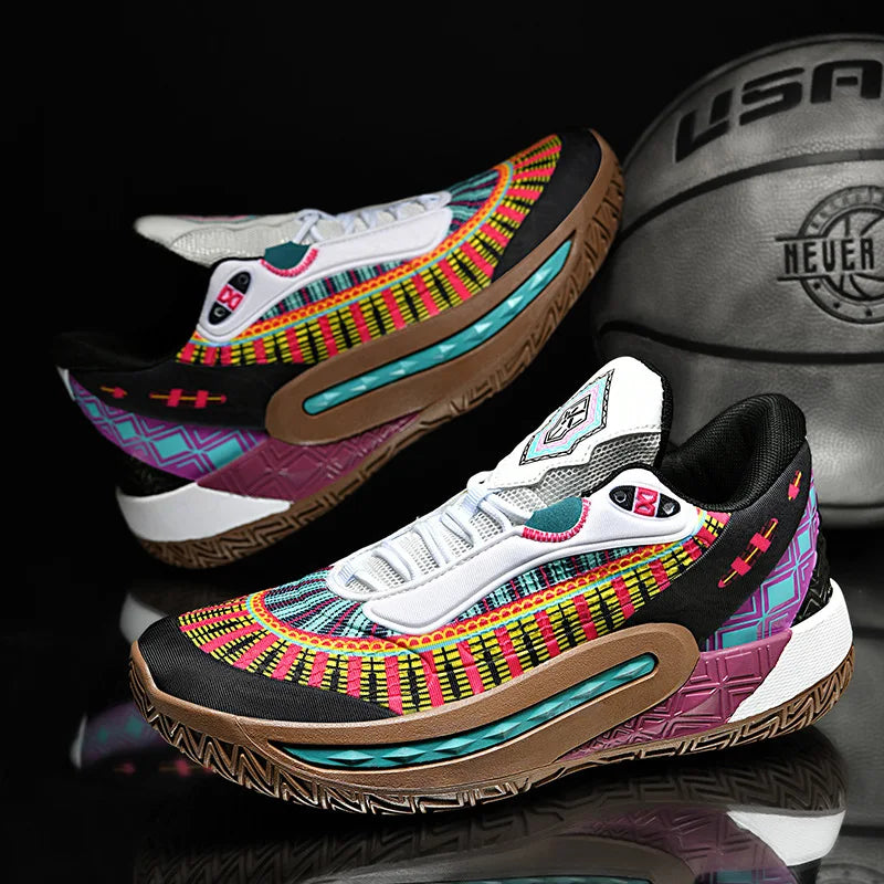 2026 NEW LIAO High Kids' Basketball Shoes Luminous Features Rubber Outsole for Optimal Friction for Primary Secondary Summer