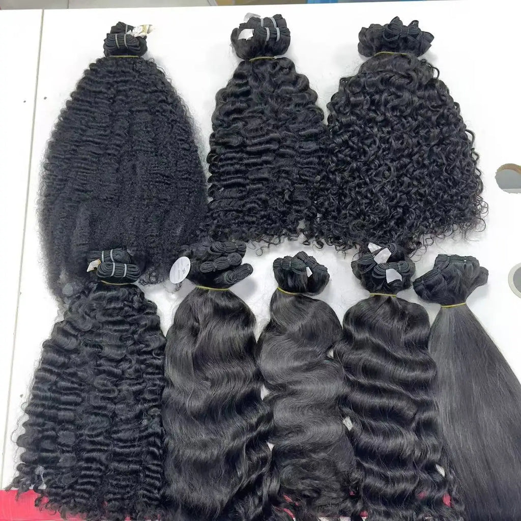 10-24 Inch  Wholesale Body Wave Hair Bundles Raw Vietnamese Hair Double Drawn Raw Bundles Human Hair Vendor